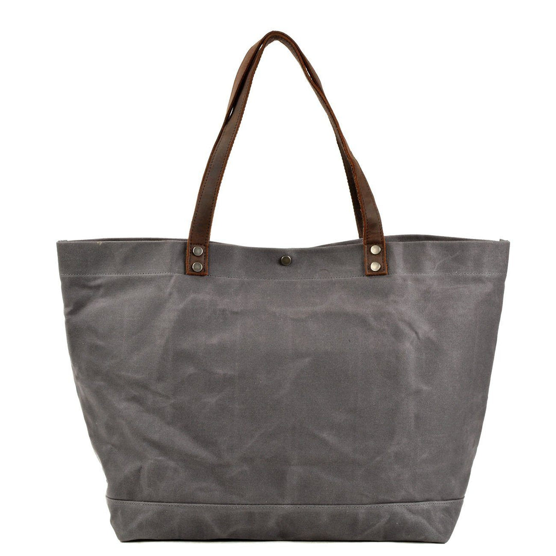 Washed Canvas Tote Bag | BOVEC