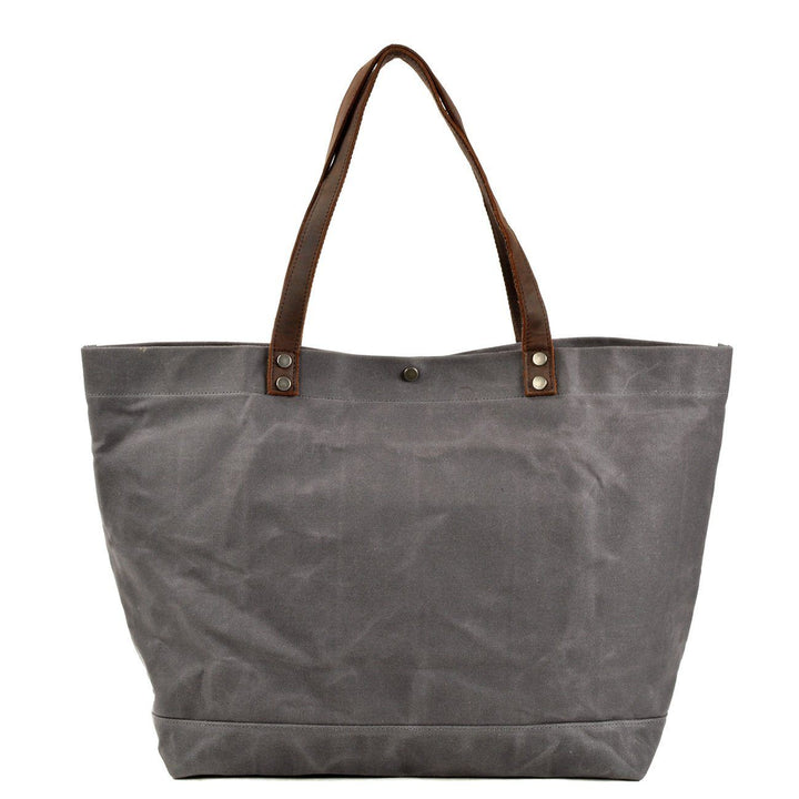 Washed Canvas Tote Bag | BOVEC