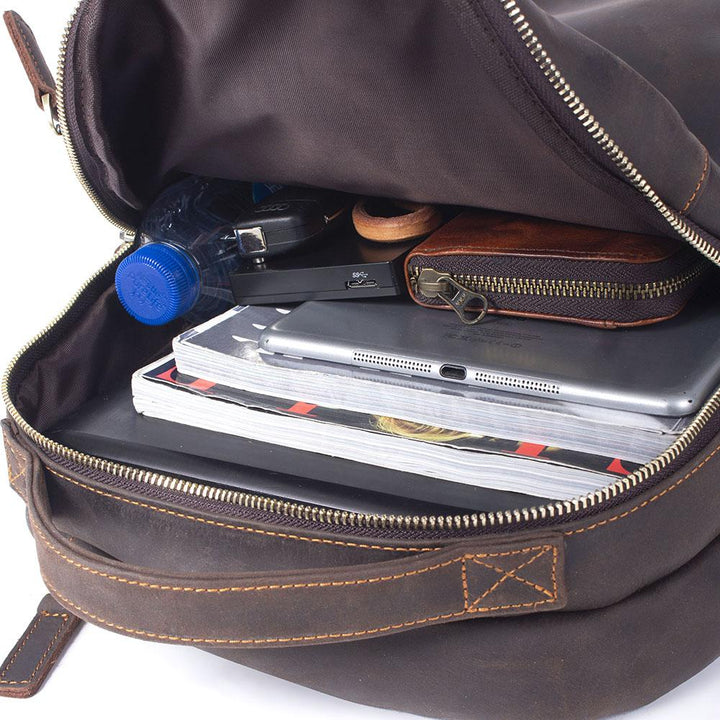 Tan Coloured Backpack | TOLEDO