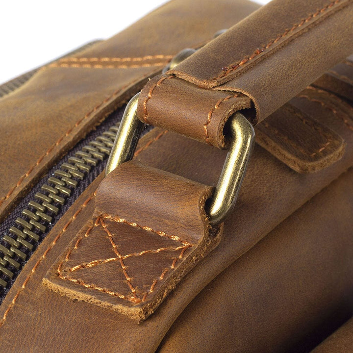 Genuine Leather Backpack | OXFORD