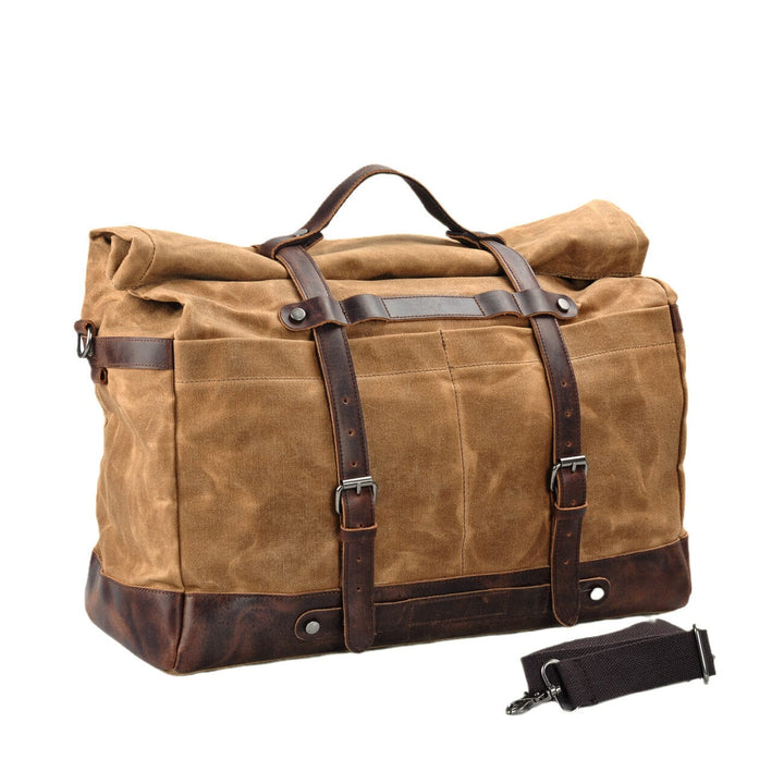 Waxed Canvas Weekend Bag | HALTI