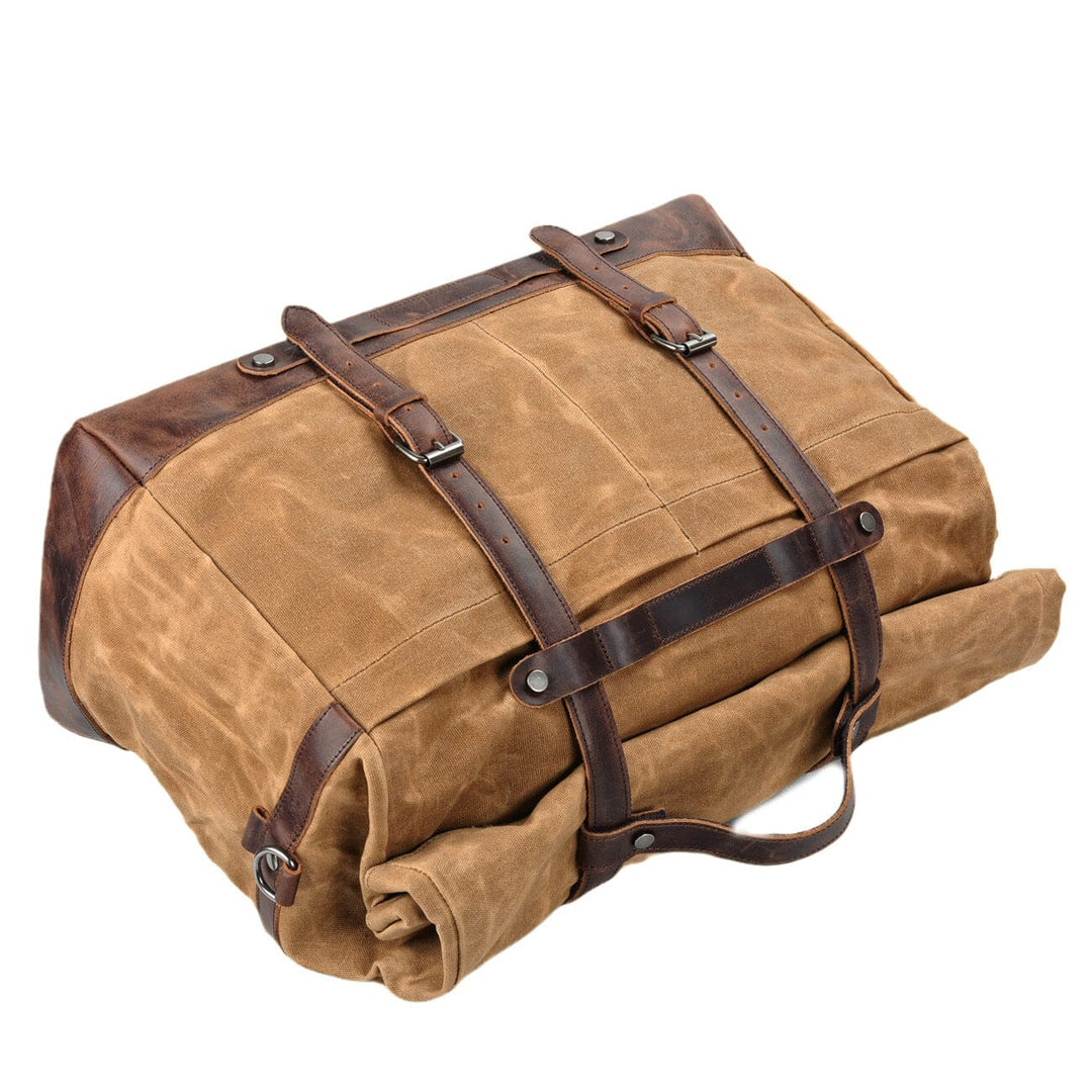 Waxed Canvas Weekend Bag | HALTI