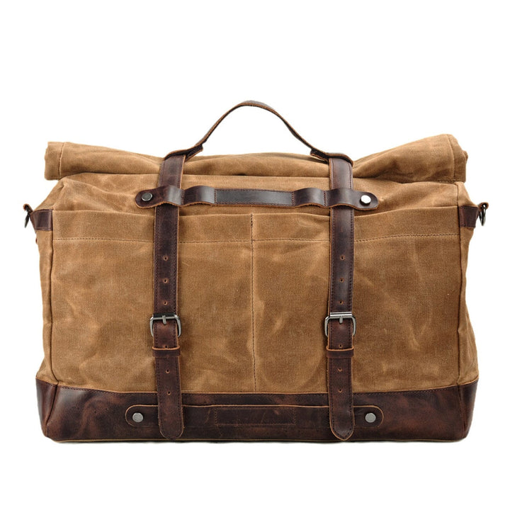 Waxed Canvas Weekend Bag | HALTI