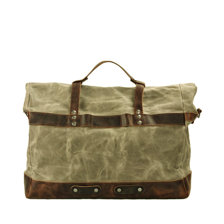 Waxed Canvas Weekend Bag | HALTI