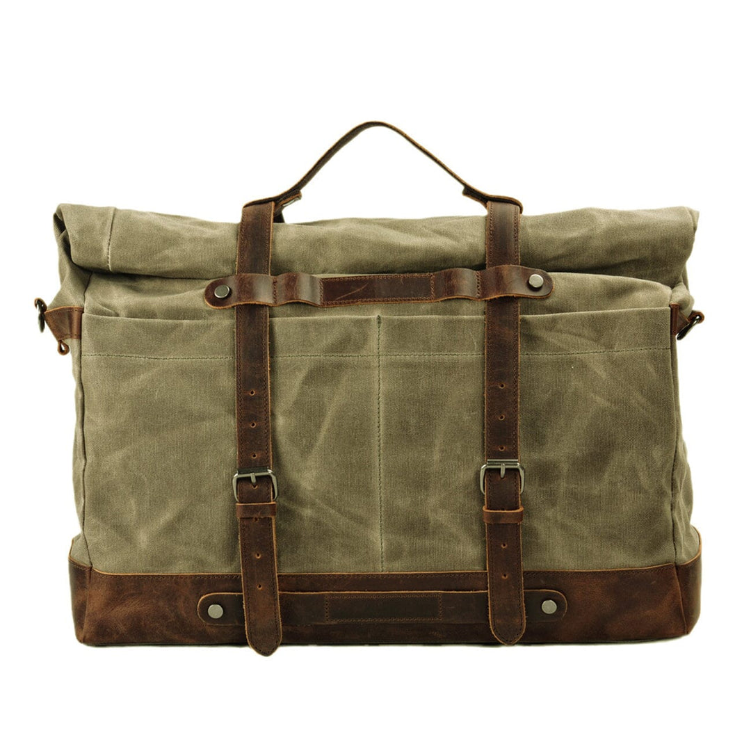 Waxed Canvas Weekend Bag | HALTI