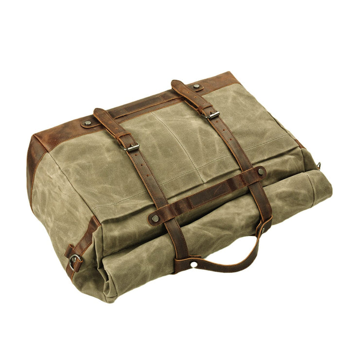 Waxed Canvas Weekend Bag | HALTI