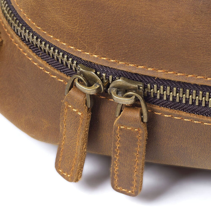 Genuine Leather Backpack | OXFORD