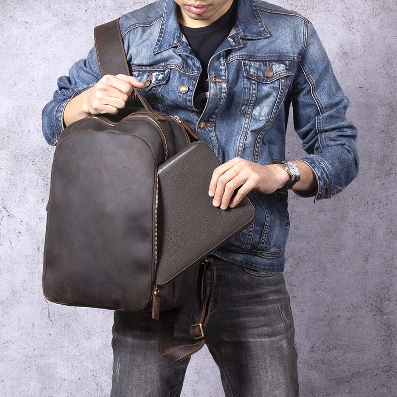 Tan Coloured Backpack | TOLEDO