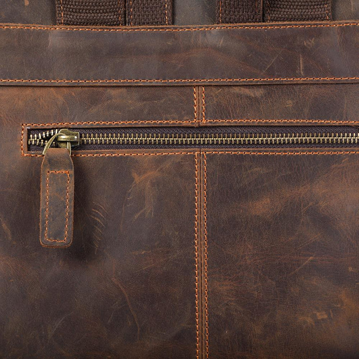 Vintage Leather Backpack | TROSA