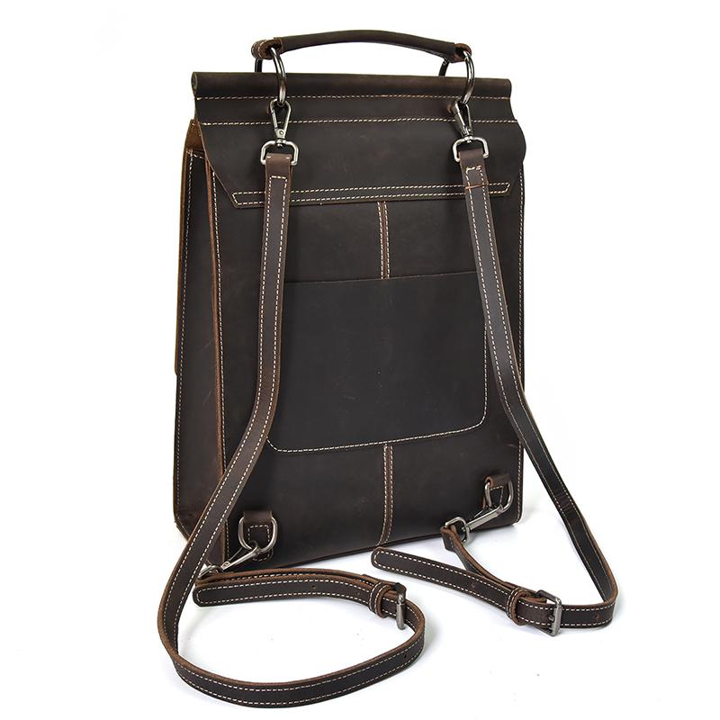 Leather Rucksack Handbag | OLDEN